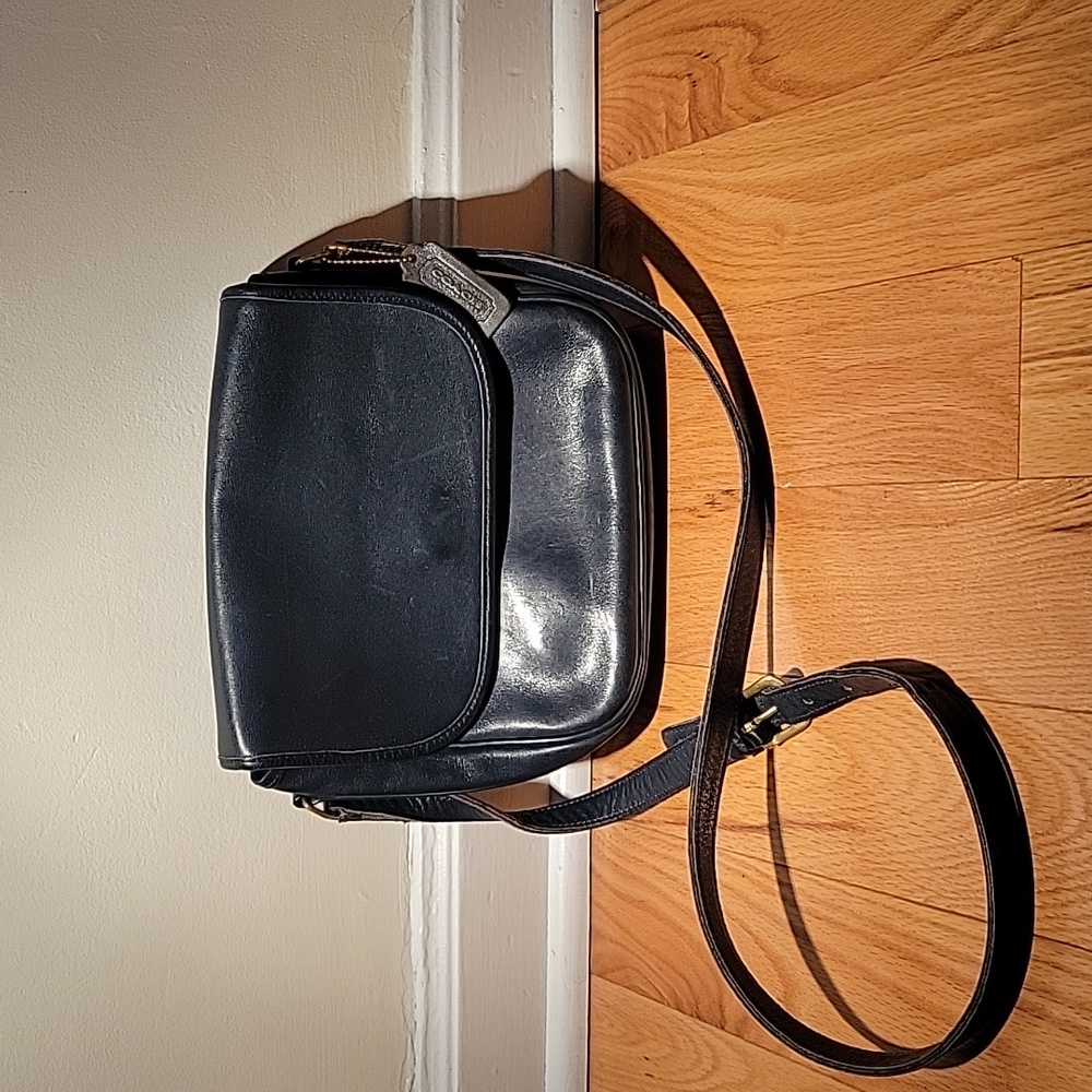 Vintage Coach dark navy